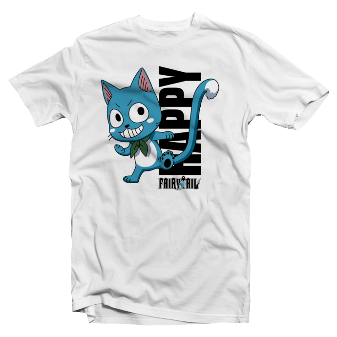 T shirt manga Fairy Tail "Happy"