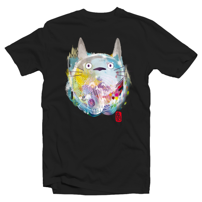 T-shirt artiste parodie Totoro