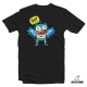 T-shirt artiste SKWAK "Bat Maniac" parodie Batman
