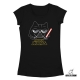 T-shirt parodie Star Wars Nekovador par Nekowear