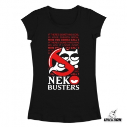 T-shirt parodie NekoBusters par Nekowear